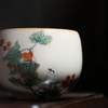 问鼎松涛彩绘哥窑晴雪杯（日丽雀鸣） 商品缩略图2