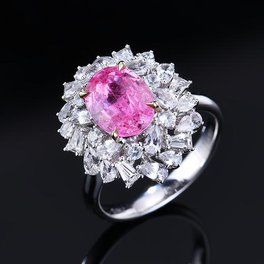 2.40ct 6.74g 帕帕拉恰戒指吊坠 商品图0