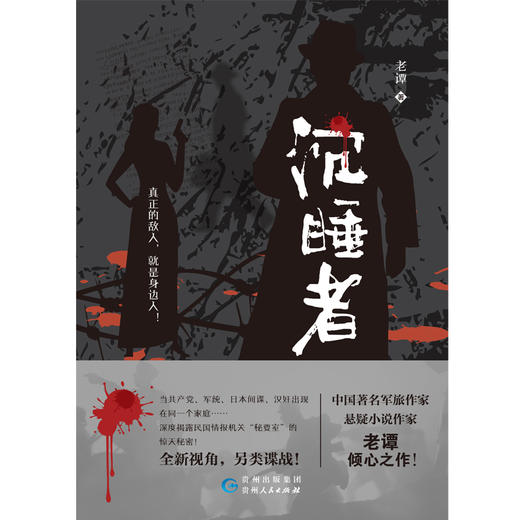 沉睡者 老谭著 中国军旅作家 民国时期悬疑推理小说 商品图3