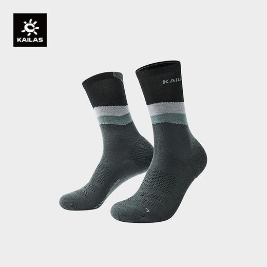 KAILAS凯乐石 户外运动 男款轻量中帮羊毛袜 KH2401103【Z】 商品图0
