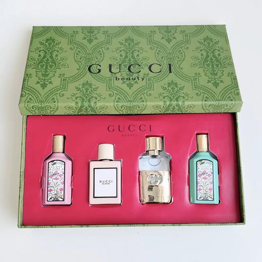 GUCCI古驰迷你Q香氛礼盒5ml*4瓶【绮梦茉莉+罪爱女士+花悦女性+绮梦栀子】 商品图0