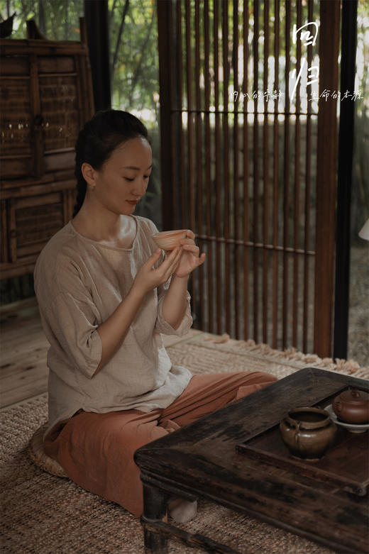 FREE YOGA禅修日常麻质长裤002 商品图3