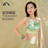 2024爱睱步秋冬新品瑜伽运动健身普拉提浪漫网纱背心A24311NSY 商品缩略图4