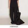 JUDYHUA 松紧抽绳弧形长裤 商品缩略图4