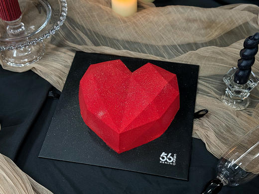 【奢华款】炽热的心7英寸（法式慕斯蛋糕）提前24小时预定！ 商品图0