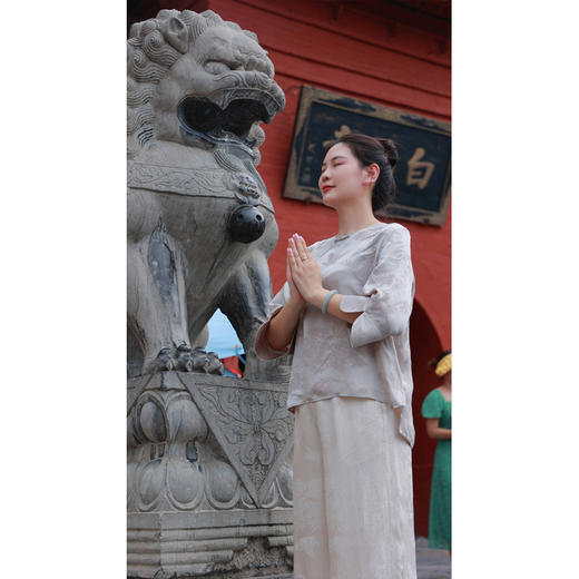 【2026东衣作】斜襟小衫（24710765地籁） 商品图1