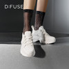 D:FUSE迪芙斯2024年秋季新款松糕厚底轻量老爹鞋休闲运动鞋女DF43112379 商品缩略图0