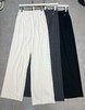 【门店同款】ENJOY秋季软糯贝壳直筒裤 158996611 商品缩略图1