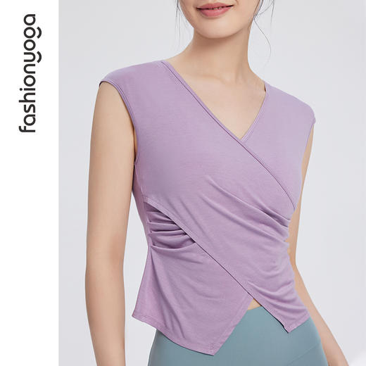 F14223亲肤V领显瘦外搭 商品图11