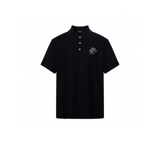 L-T （男装）别针刺绣Polo衫 商品图0