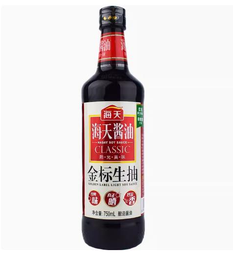 海天金标生抽750ml 商品图0