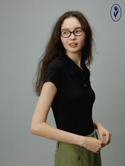 shyshystill/shy202404031/修身基础款cleanfit小上衣短袖 商品图1