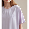芬腾睡衣纯棉薄款夏天短袖家居服夏季情侣女士男圆领透气简约套装 商品缩略图1