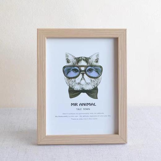 木质感相框 极简相框摆台摆件框架挂墙照片做成相框墙欧式影楼像框6寸7寸8寸10寸A4 1个 商品图3