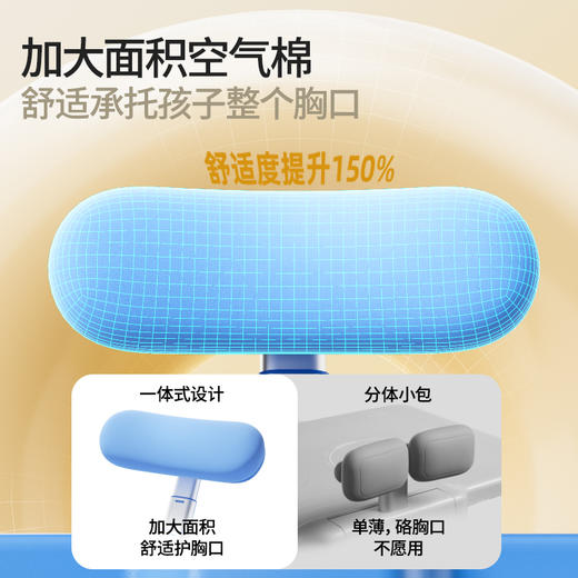 猫太子坐姿矫正器小学生桌面款隐藏儿童写字姿势防近视防低头写作业学习书桌座椅纠正正姿防驼背视力保护神器 商品图3