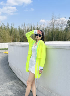 HOII/后益郭碧婷同款标语立领造型外套 [福利品.不支持货款储值提货]