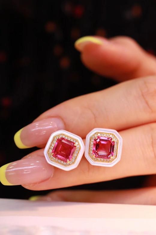 2.6ct 碧玺耳钉 商品图4