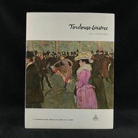 图卢兹·罗特列克画集 50幅彩色与大量黑白插图 精装大16开