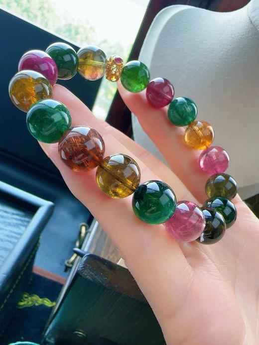 46g 11.8mm 碧玺手链 商品图8