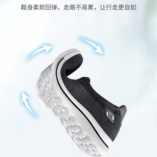 莱鸣秋季懒人健步鞋 | 透气干爽不闷脚 耐磨防滑 柔软舒适 鞋身轻盈 走路不易累脚 商品图3