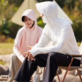 MUYANHUAN冰皮情侣防晒衣 | UPF100+ 冰感面料 透气防闷 柔软舒适 弹力速干 男女同款