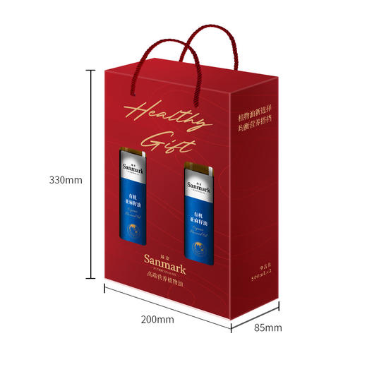 【礼品系列】有机亚麻籽油500ml*2 尝相思礼盒-会员专享 商品图7