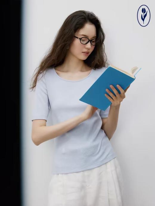 shyshystill/shy202207003/修身简单日常短袖t恤 商品图0