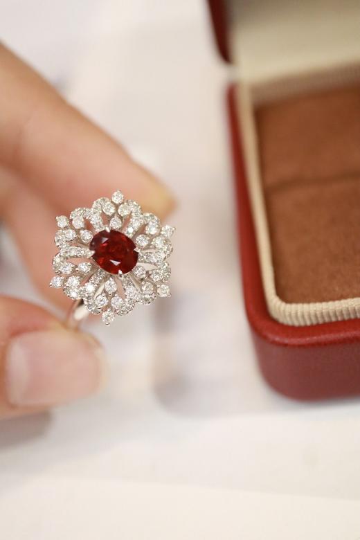 0.78ct 红宝石戒指 商品图6