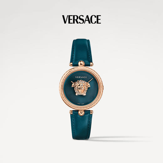 【全球购】versace/范思哲 女士VECQ00418 VECQ00318 Palazzo Empire 34mm石英时尚手表 VIRTUS VET300721 VET300821 MINI女生轻奢 商品图0