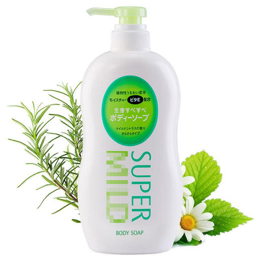 一般贸易正规日本进口惠沐浴露淡雅柑橘果味沐浴乳 650ml正品 商品图2