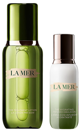 LM2022002JC	海蓝之谜LA MER	【礼盒装】海蓝之谜沁润修护精萃水150ml+精萃乳50ml