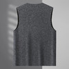 【新款DWP】大依优型大码男装背心山羊绒桑蚕丝无痕保暖内衣坎肩男士加肥加大肥佬胖子 商品缩略图2