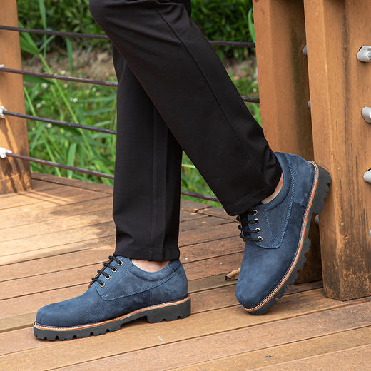 CHCH平衡鞋复古大头男鞋春秋季户外工装鞋男真皮百搭休闲鞋CM1A6132 商品图8