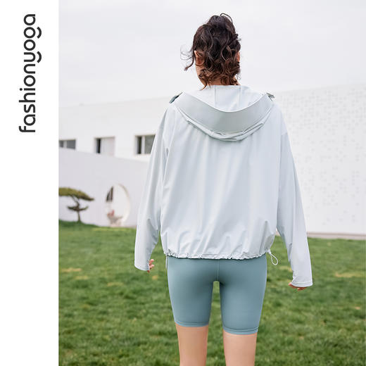 F14805简约宽松防晒外套 商品图7
