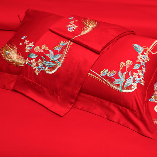 多喜爱 喜玫瑰婚庆六件套 龙凤禧约 商品图5