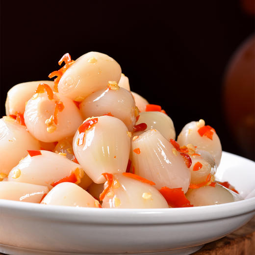 剁椒藠头220g，脆嫩爽口、开胃生津，湖北宜昌西陵鲜食泡菜，三峡民俗风味小吃 商品图4