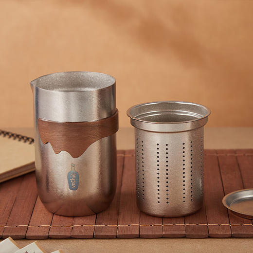 VOCHIC  阿勒泰纯钛旅行茶具VT2406-3  350ml 商品图1