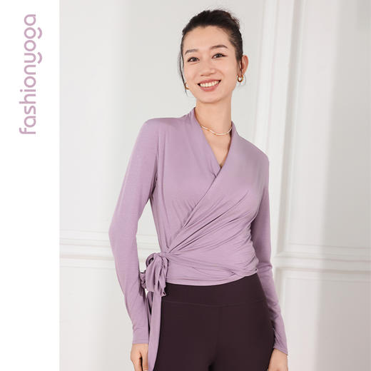 F14397优雅系带长袖外搭 商品图5