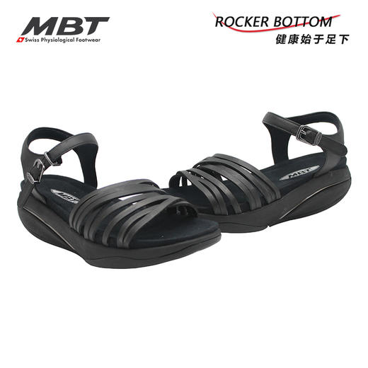 MBT足健康鞋女厚底 凉鞋拉伸小腿 足弓支撑增高抗菌吸汗牛皮 KAWERIA 商品图4