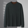 【羊毛】【新款DWP】大依优型大码羊毛衫针织衫圆领加肥加大毛衣大号胖子宽松毛衫男装上衣打底 商品缩略图2