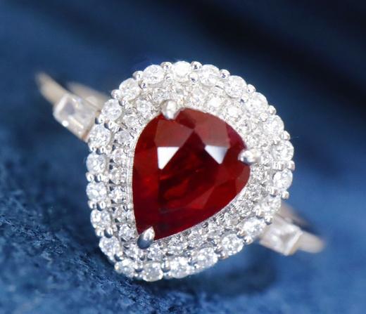 1.08ct 红宝石戒指 商品图0