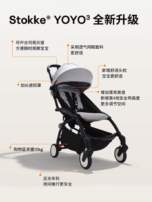 【品牌直供】法国stokke yoyo3婴儿推车 商品图1
