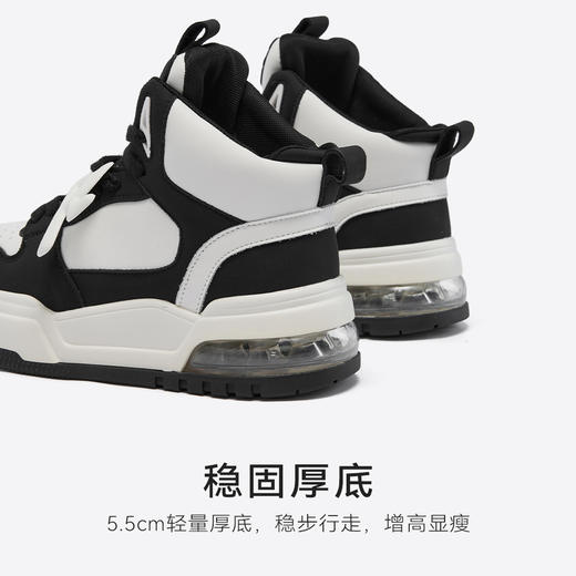 星期六休闲百搭厚底高帮运动鞋SS341160HP 商品图8