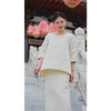 宁馨儿-套装（衫24808922+半裙24706757B-白定胜+云肩24810923-鹦鹉） 商品缩略图1