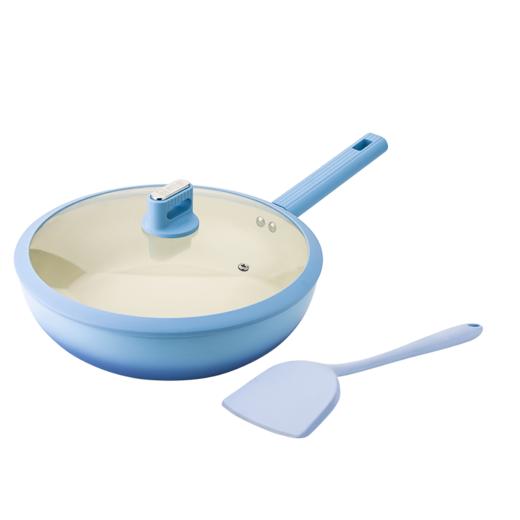 【康巴赫】溢彩不粘炒锅两件套LPB-CT30A 商品图6