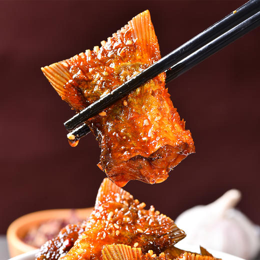 烟熏孜然鱼尾220g，茴香、中辣、有嚼劲、手作美食，三峡民俗风味小吃 商品图2