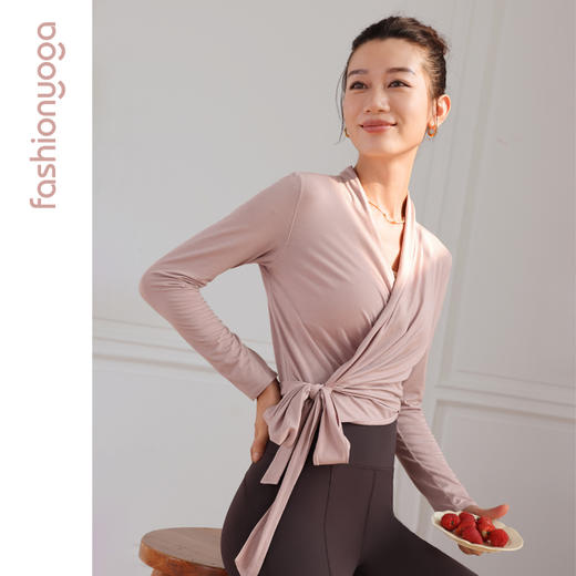 F14397优雅系带长袖外搭 商品图11