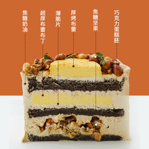 坚果焦糖烤布蕾（巧克力胚）【A4717】 商品图1