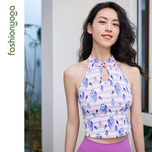 F13221新中式印花背心 商品图5