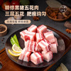 龙大肉食黑猪五花肉800g 去皮五花肉 五花肉块 烧烤肉肠食材 黑猪肉 生鲜 商品缩略图1